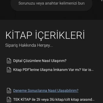 İnformal/Kara Kutu Yayınları Deneme Cevaplarına Ulaşamamak