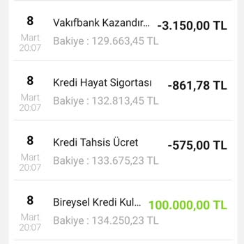 VakıfBank Kazandıran Tarife Ücreti