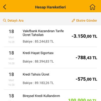 VakıfBank Kazandıran Tarife Problemi