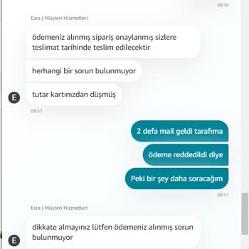 Amazon Sipariş Bilgilerimin Sonradan Değiştirilmesi