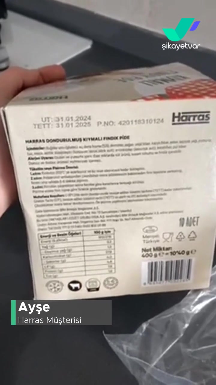 Harras Ürün İçerisinden Eksik Çıktı! videonun kapak resmi