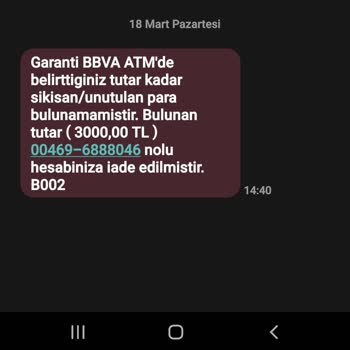 Garanti BBVA 5500₺'ma El Koydu