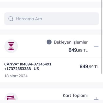 Canva Kartımdan İptal Olan Üyelik Ücreti Çekti