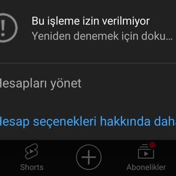 Youtube.com'da Yeni Hesap Açma Sorunu