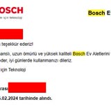 Bosch Sipariş Verdiğim Ankastre Fırını 33 Gündür Göndermiyor!