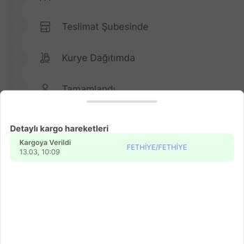 PTT Kargom 1 Haftadır Aynı Yerde