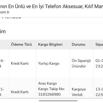 Spigen Ön Sipariş Sorunu