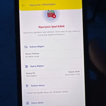 Şok Marketler Şokun Siparişleri Sürekli İptal Ettirmesi
