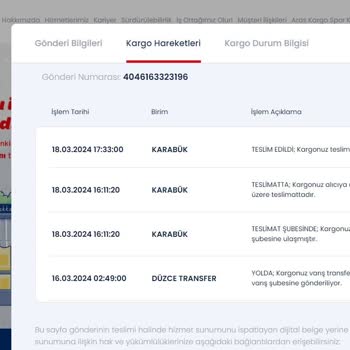 Aras Kargo Kesinlikle İspatlı Bir Şekilde Yalancı...!