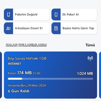 Turkcell Günlük İnternet Gitmiyor Haftalıktan Gidiyor😠❗