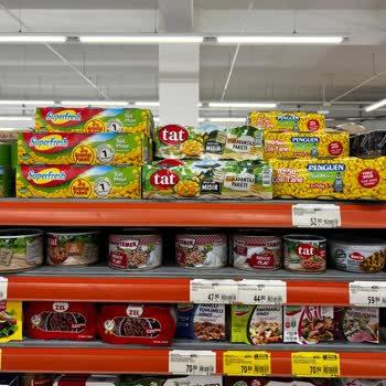 Migros Penguen Konserve Patladı