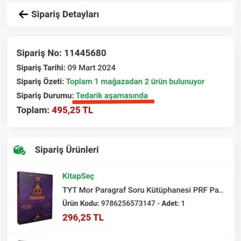 Kitapsec Tedarik Aşamasında Aldatmacası