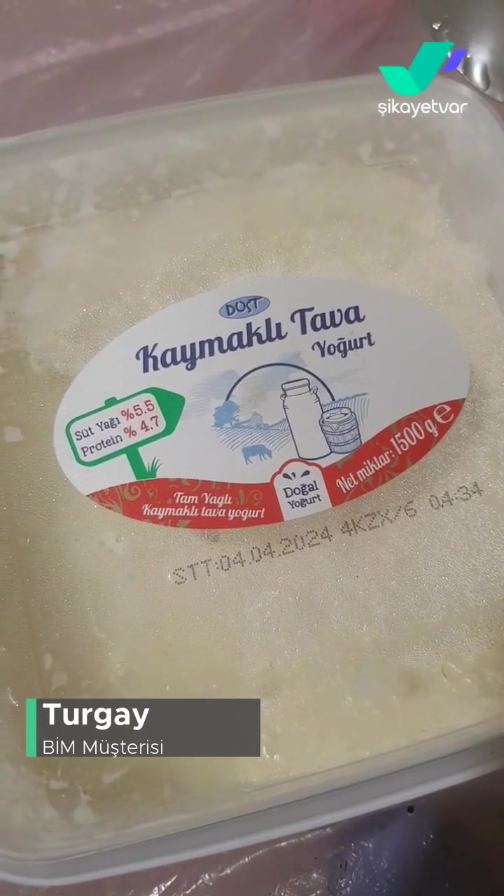 BİM Dost Yoğurt Bozuk Çıktı! videonun kapak resmi