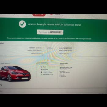 Bayram Rezervasyonu Onay Problemi