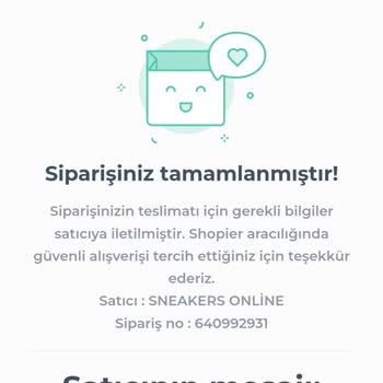 Shopier Shoper İlgili Kişiler İade Edeceğim