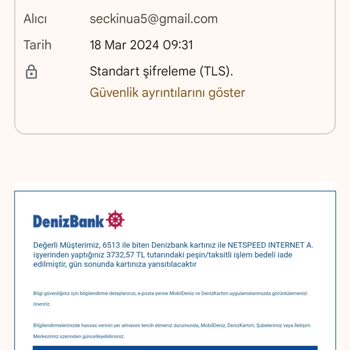 Denizbank Ücret İadesi Hakkında Yanlış Bilgilendirme