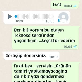 Teknosa Yenilenmiş Telefon İade Sorunu