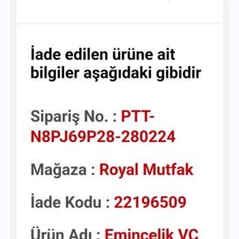 Epttavm 8 Marttan Bu Yana Paramı İade Etmedi.