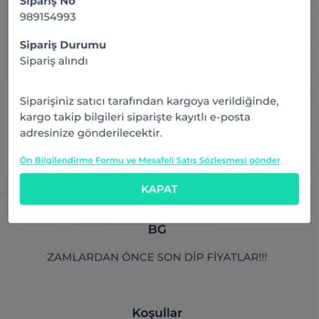 Bgsportive_ Ürün Kargolama Ve Teslimat Sorunu