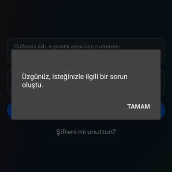 Instagram Giriş Yapamıyorum Kendi Telefonumda!