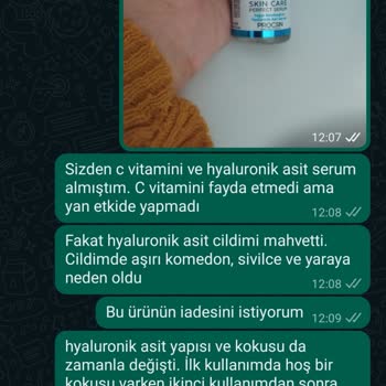 Procsin Pişmanlıktır. Hiçbir İşe Yaramıyor.