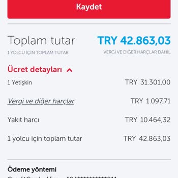 THY Uçuşum İzin Vermediler.