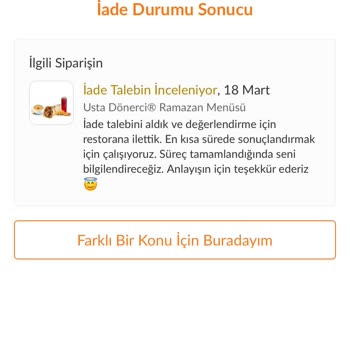 Trendyol Yemek Trendyolgo Siparişimiz Eksik Geldi