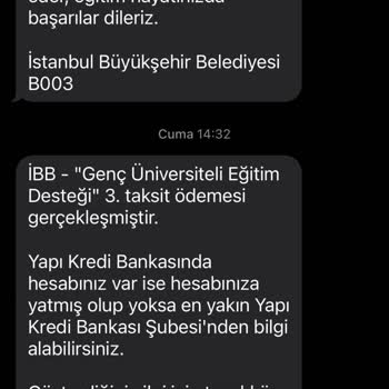 İBB Genç Üniversiteli Eğitim Yardımı