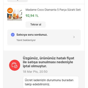 Hepsiburada İndirim Varmış Gibi Yapıp İptal Etti