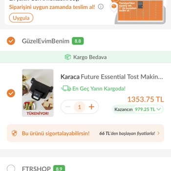 Trendyol Favorilerde Ucuzu Sepette Pahalı Ürün Skandal Yakışmadı