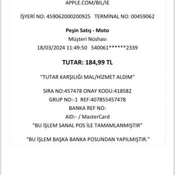 Apple Şirketinden Habersiz Kredi Kartı Çekimi