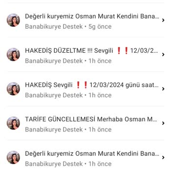BanaBiKurye Ödeme Alamıyorum Bbk Pişmanlıktır