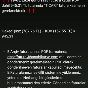 BanaBiKurye Ödeme Alamıyorum Bbk Pişmanlıktır