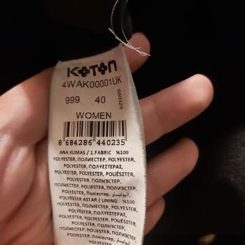 Koton'dan Aldığım Kabanın 1 Hafta Olmadan Tüylenme Yapması
