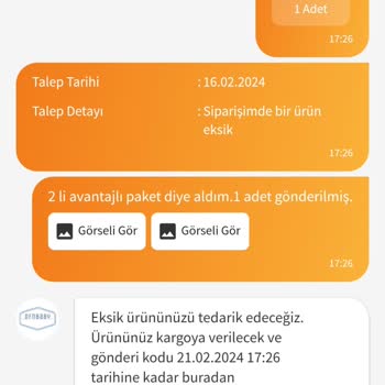 Trendyol, Defne Bebek Mağazası Oyalama