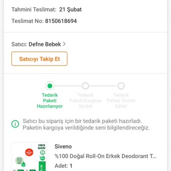 Trendyol, Defne Bebek Mağazası Oyalama