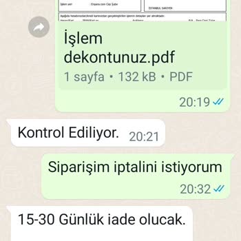 Dolap Uygulamasının %50 İade Kesintisi