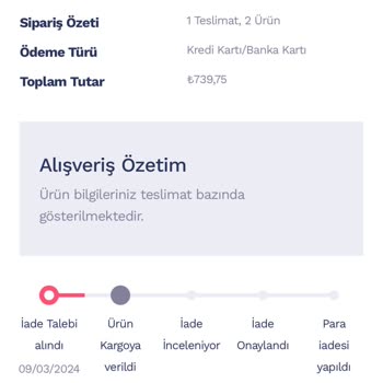 Penti İade Sorununun Çözülmemesi