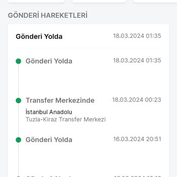 Trendyol Express Kargo Gecikmesiyle İlgili Şikayetim