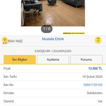 Koltuk Takımı Mağduriyeti