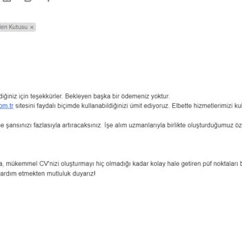 Cvmaker.com.tr Üyeliğimi İptal Etmiyorlar Ve Benden Her Ay Para Kesiyorlar