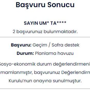 İBB Sedep Planlanma Havuzu