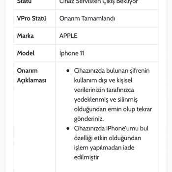 Ouno Service Yeni Alınan Telefonun Arızası Ve Servis İlgisizliği