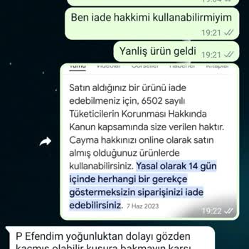 Elfida Moda İade Yapmıyor Tüketici Hakkı