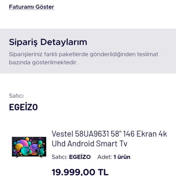 Horoz Lojistik Ürün Teslim Süresi Ve Bilgi Yetersizliği