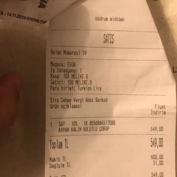 Calzedonia Külotlu Çorap İadesi Hk
