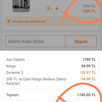 Trendyol Ve Karaca İndirim Aldatması