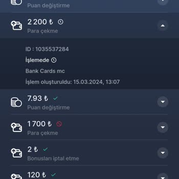 7Slots Para Çekim Şikayeti