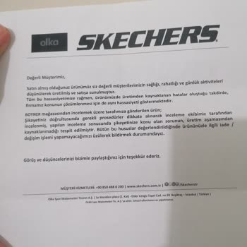Skechers Ayakkabıları Çok Kalitesiz