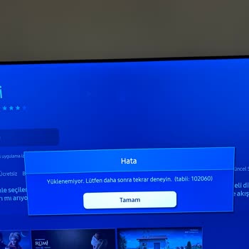 Samsung 102060 Hata Kodu